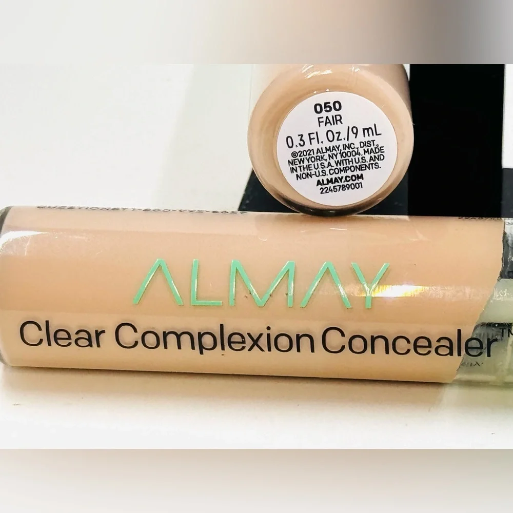 Almay Clear Complexion Concealer - Shade 050 Fair X 2 NEW
